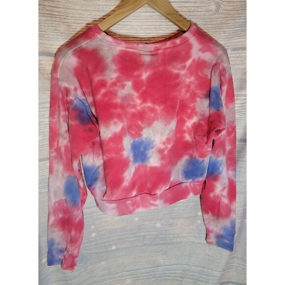 Kappa Pink Authentic Galz Tie Dye Sweatshirt - Picture 4 of 7